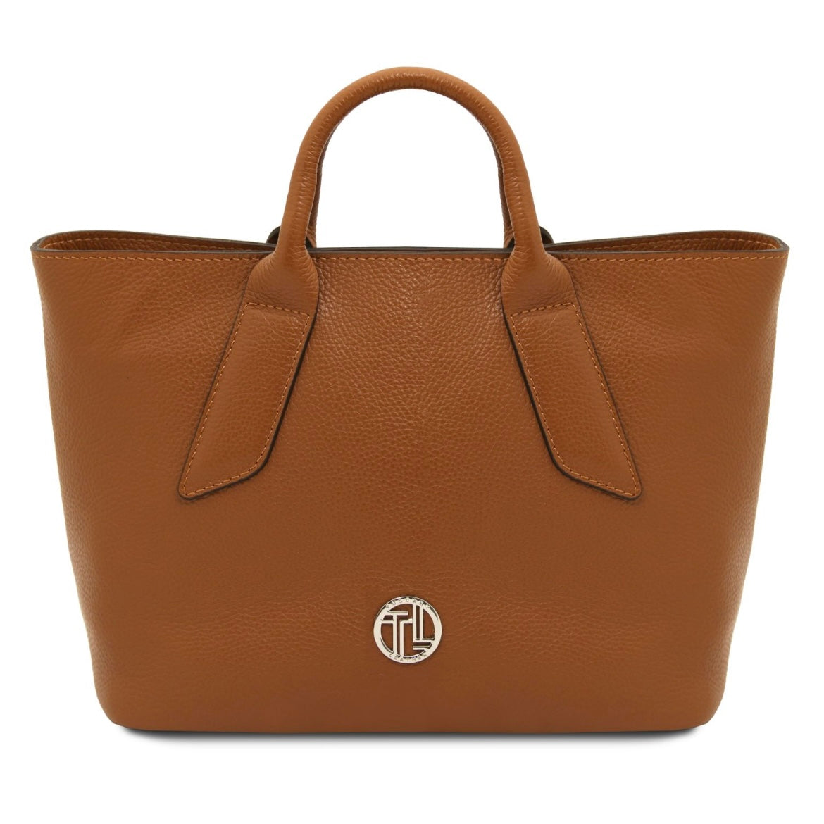 The Tropical Duchess Tuscany Leather Viva Leather Handbag TL142498 in Cognac