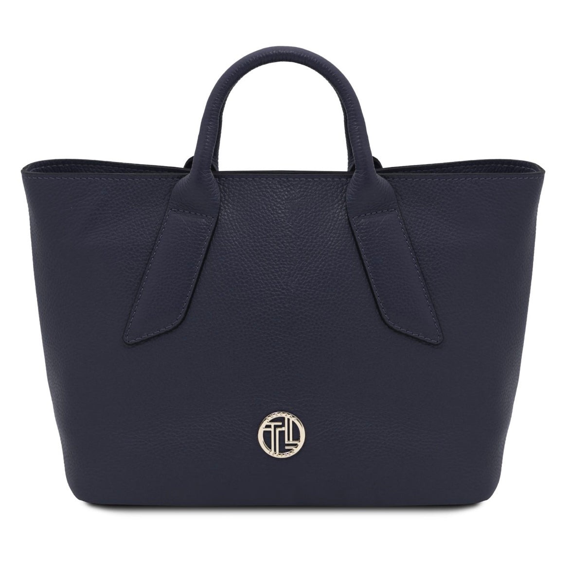 The Tropical Duchess Tuscany Leather Viva Leather Handbag TL142498 in Dark Blue