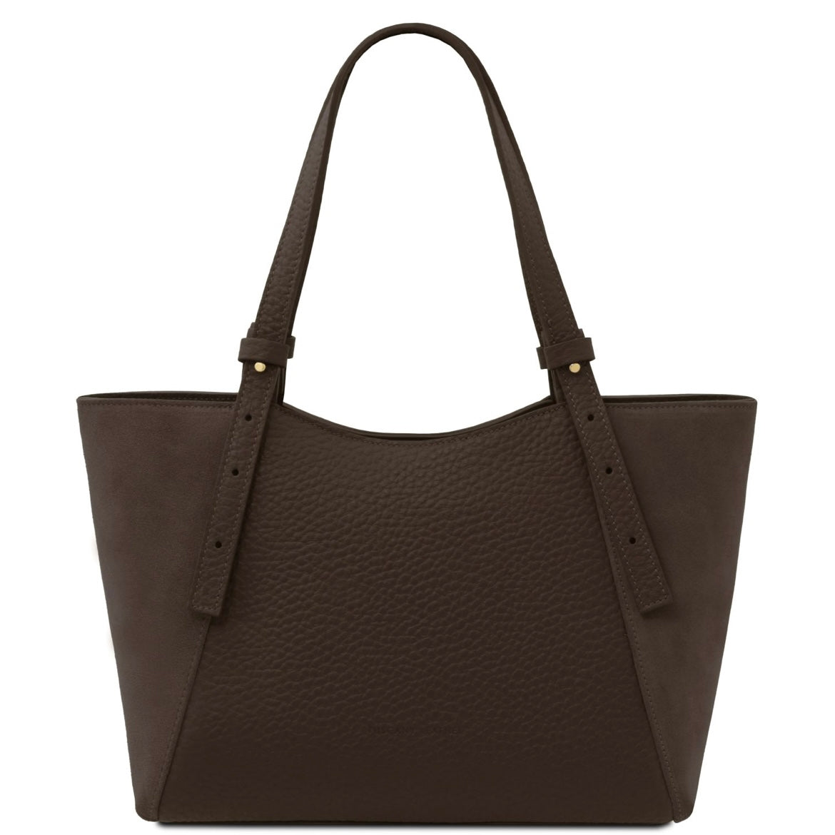 The Tropical Duchess Tuscany Leather Libra Leather Shoulder Bag LIBRA TL142508 in Dark Brown