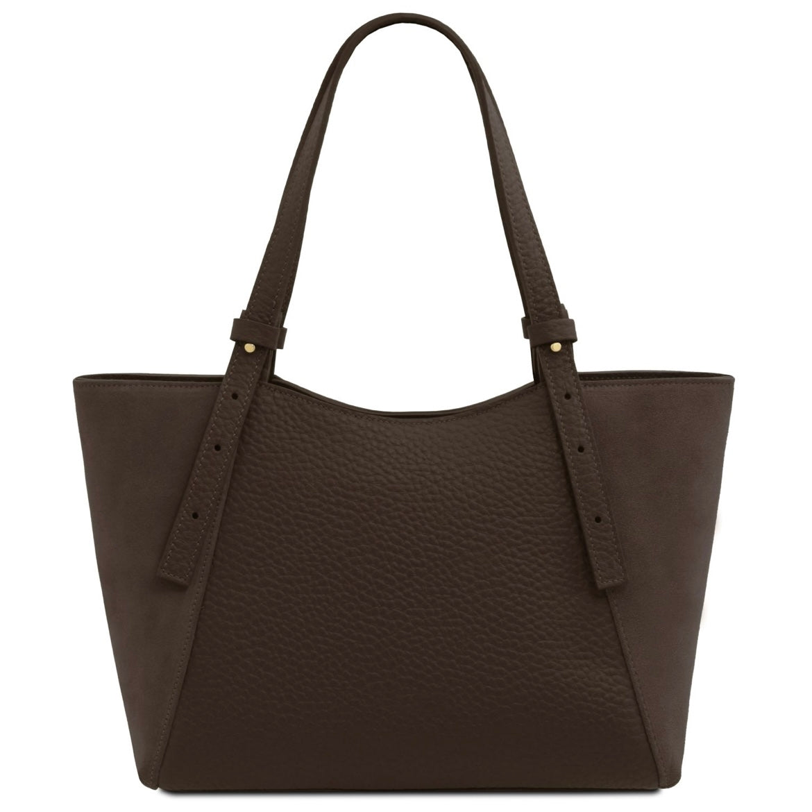 The Tropical Duchess Tuscany Leather Libra Leather Shoulder Bag LIBRA TL142508 in Dark Brown