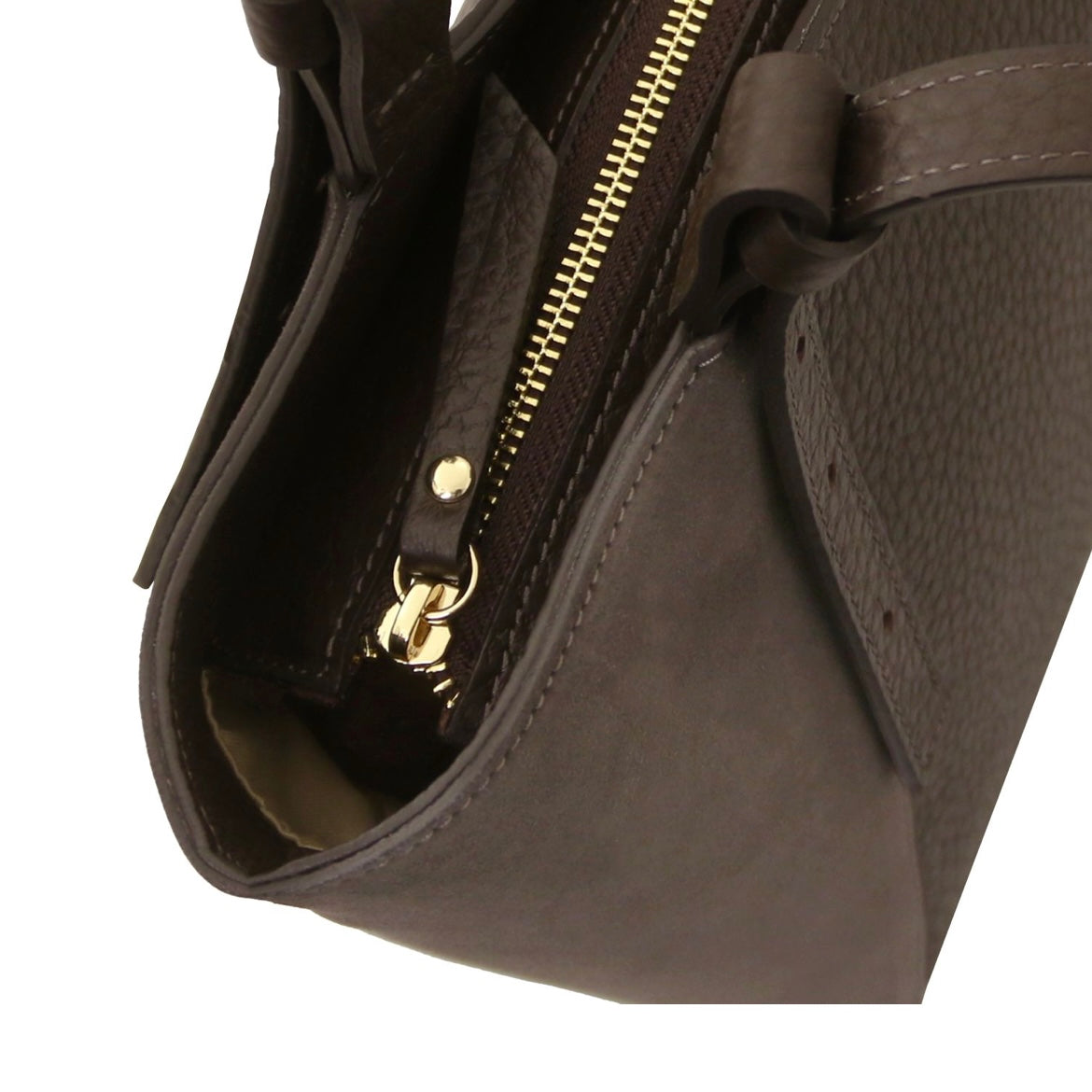 The Tropical Duchess Tuscany Leather Libra Leather Shoulder Bag LIBRA TL142508 in Dark Brown