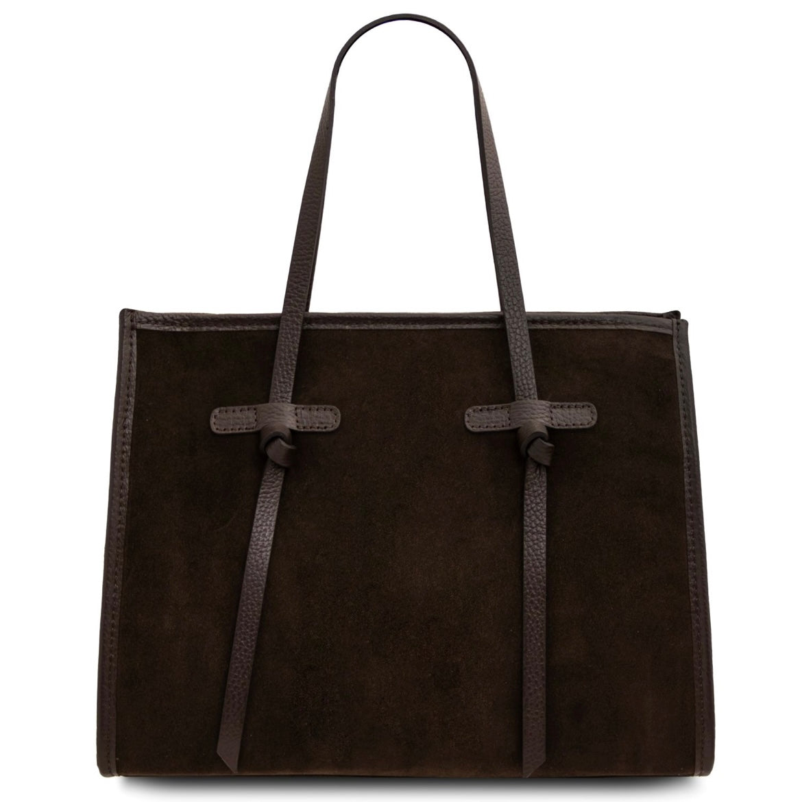 The Tropical Duchess Tuscany Leather FRAME TL142513 in Dark Brown