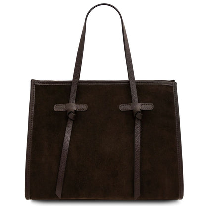 The Tropical Duchess Tuscany Leather FRAME TL142513 in Dark Brown