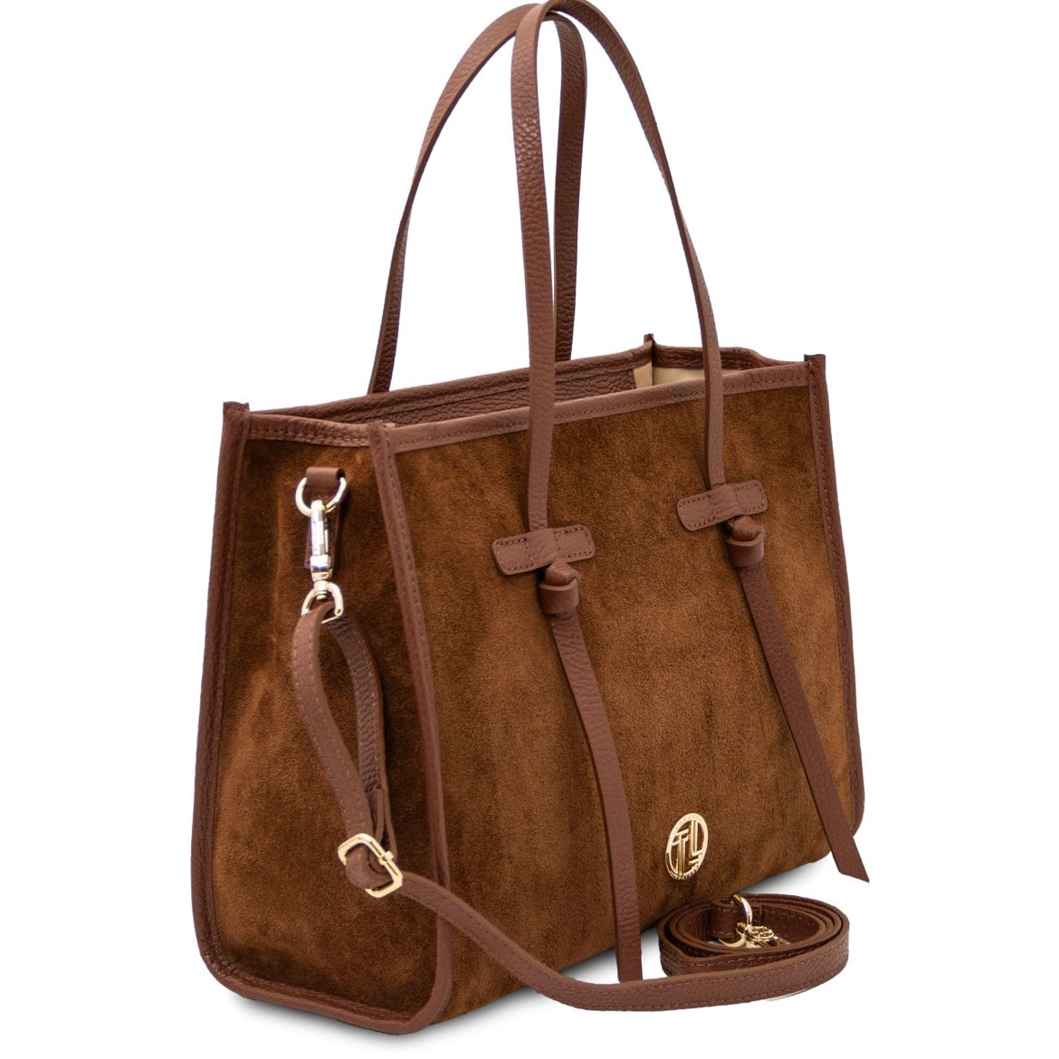 The Tropical Duchess Tuscany Leather FRAME TL142513 in Brown