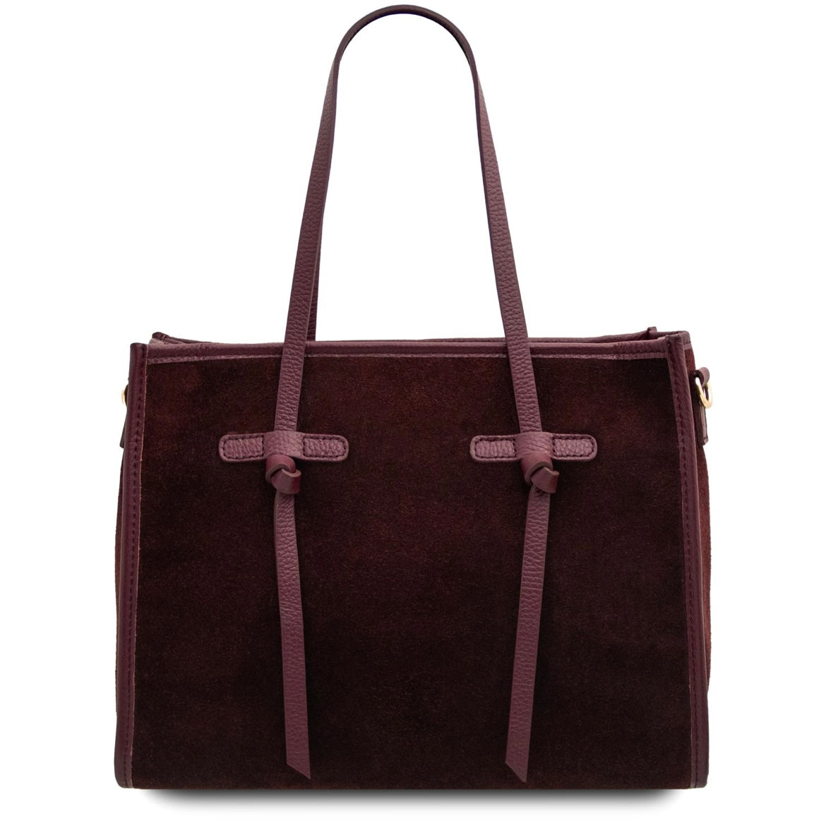 The Tropical Duchess Tuscany Leather FRAME TL142513 in Bordeaux