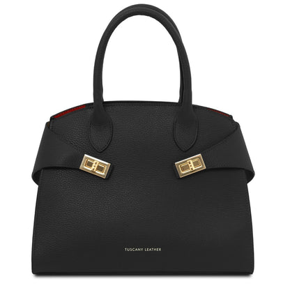 The Tropical Duchess Tuscany Leather Collection Coccola TL142421 in Black