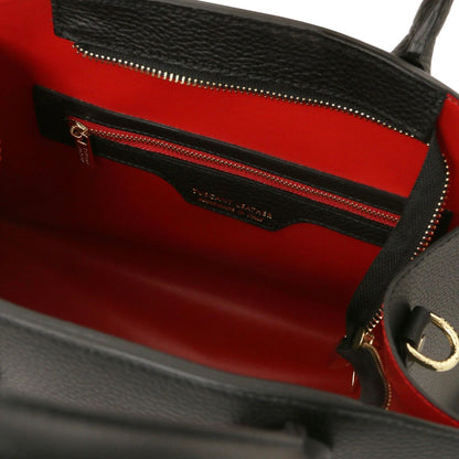 The Tropical Duchess Tuscany Leather Collection Coccola TL142421 in Black