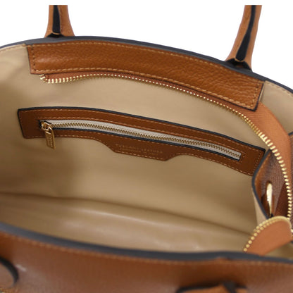 The Tropical Duchess Tuscany Leather Collection Coccola TL142421 in Cognac