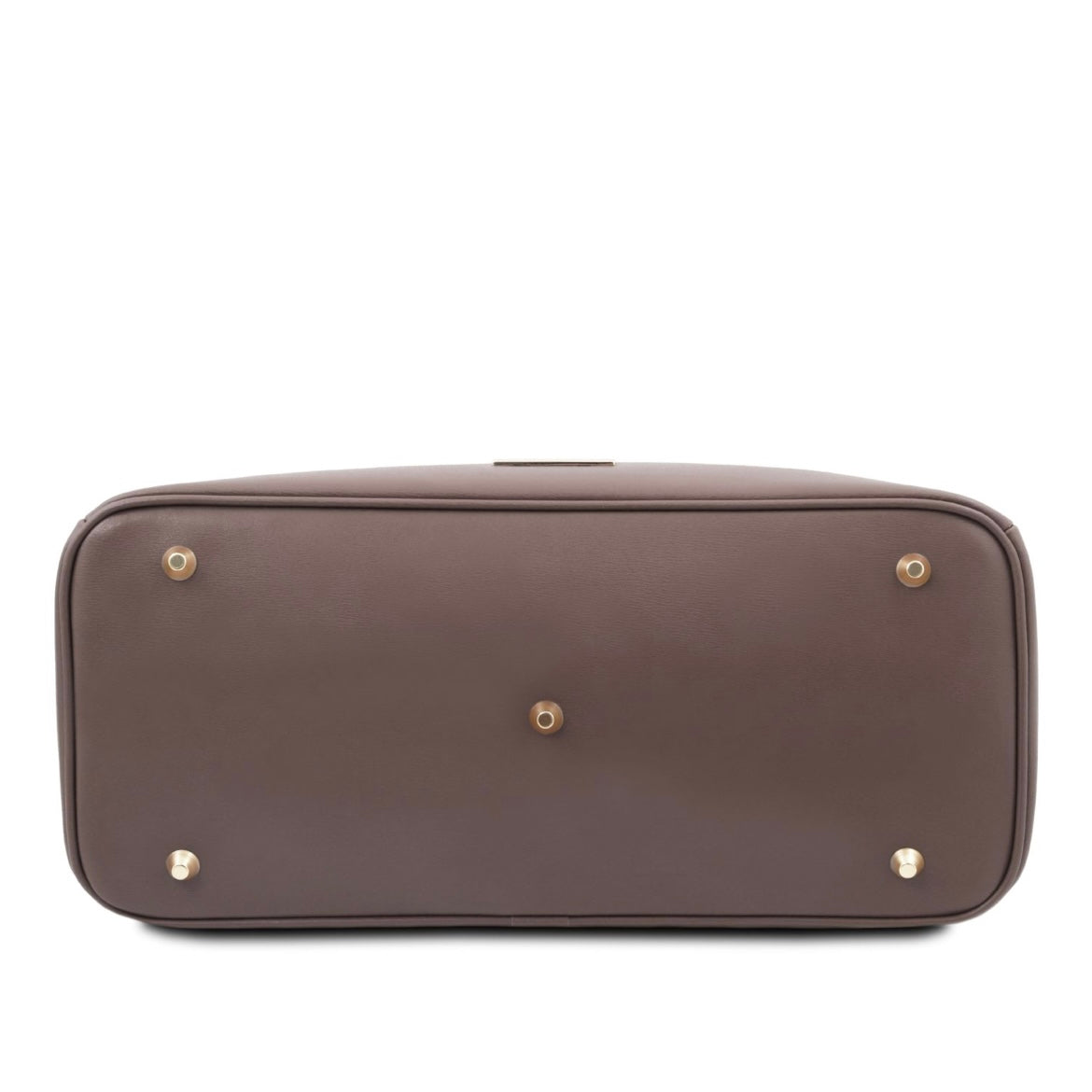 The Tropical Duchess Tuscany Leather TL BAG TL142174 Leather Handbag in Dark Taupe