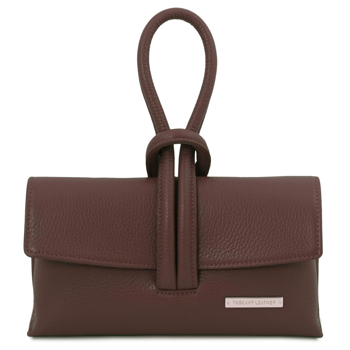 Clutch Bag in Coffee