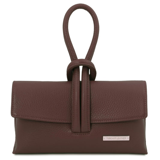 Clutch Bag in Coffee